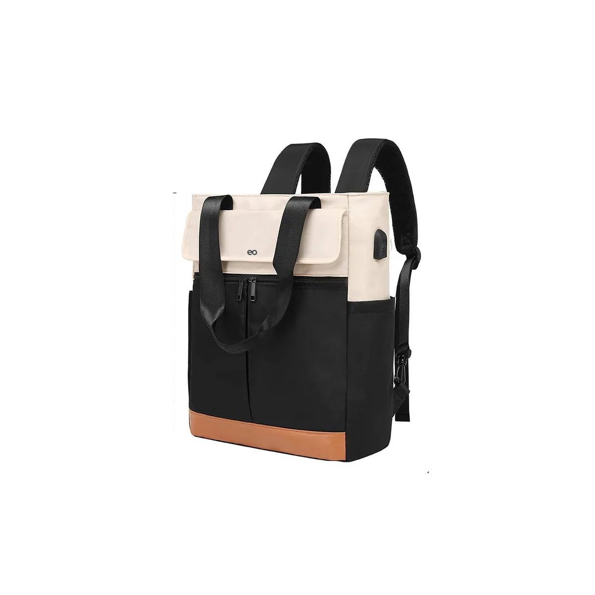 Mochila De Viaje 45l Expandible Eo Safe Imports Esi-19859 Negro