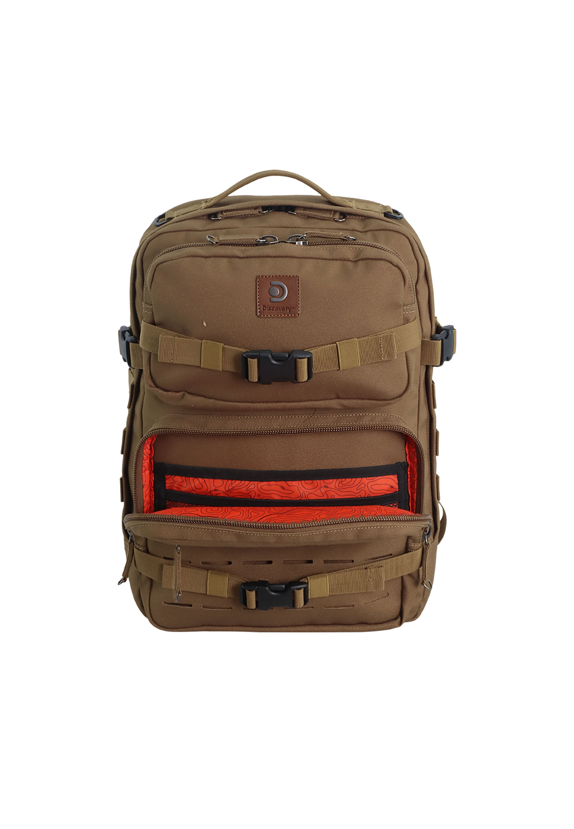 Foto 9 pulgar | Mochila Marca Discovery Geyser Color Navy.