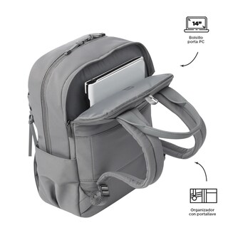 Foto 4 | Mochila Mediana Porta Laptop 14 | 15 L Toscana