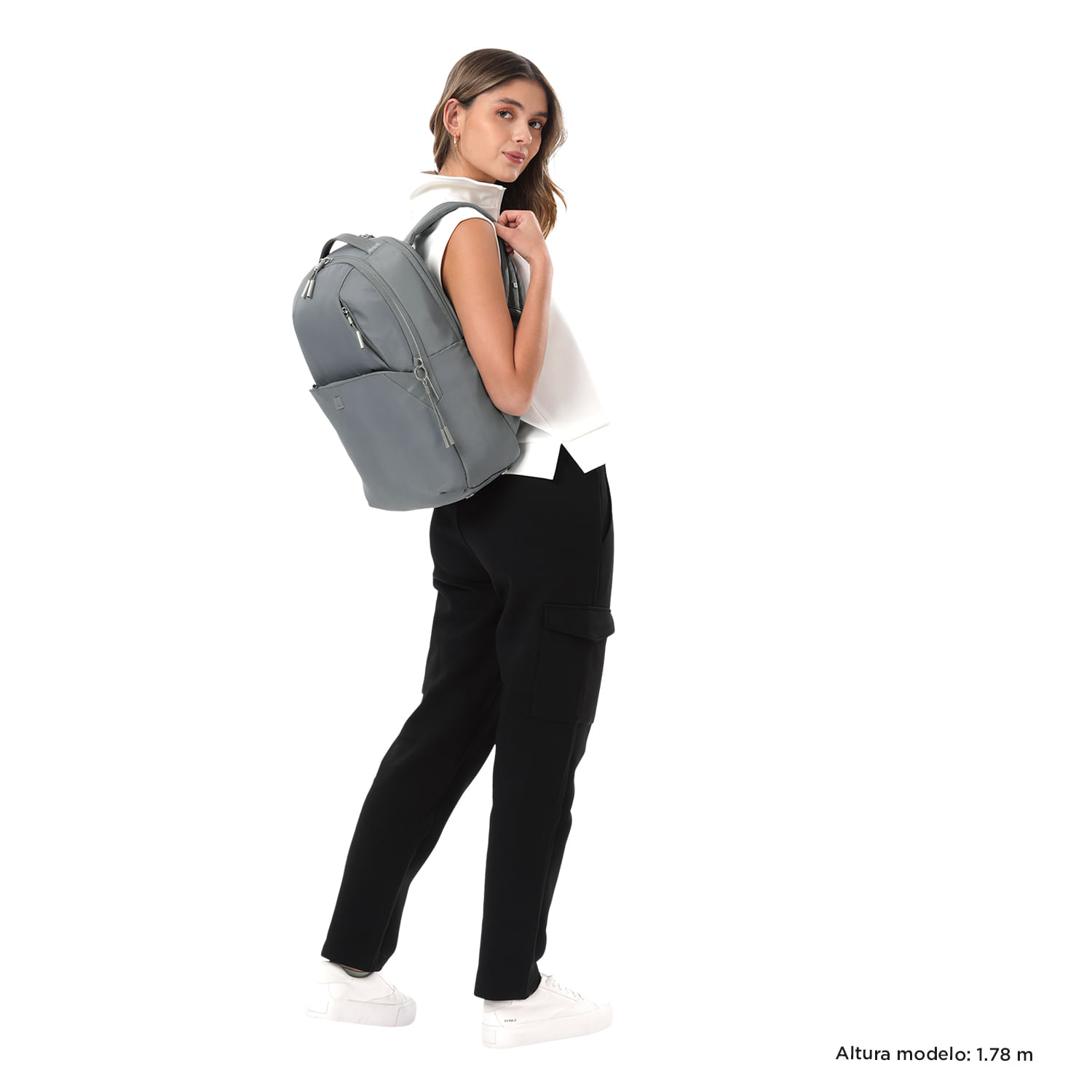 Foto 2 | Mochila Mediana Porta Laptop 16 | 14 L Roxanne