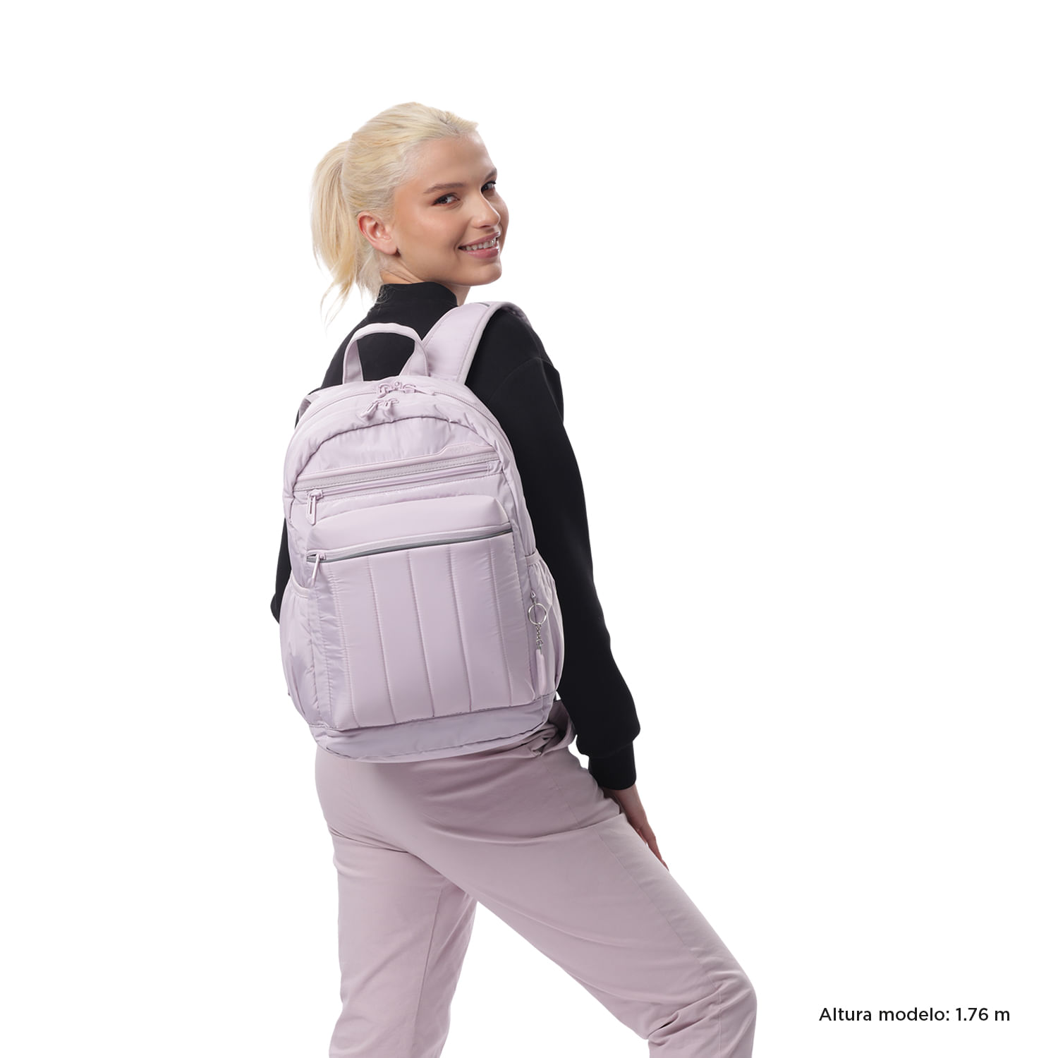 Foto 3 pulgar | Mochila Ergonómica Grande Porta Laptop 14 | 21 L Plaine