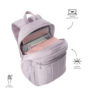 Foto 4 | Mochila Ergonómica Grande Porta Laptop 14 | 21 L Plaine