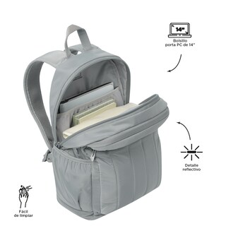 Foto 4 | Mochila Ergonómica Grande Porta Laptop 14 | 21 L Plaine