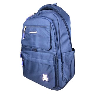 Foto 4 | Mochila Golden Star Escolar Osito Juvenil Df-9009 Azul