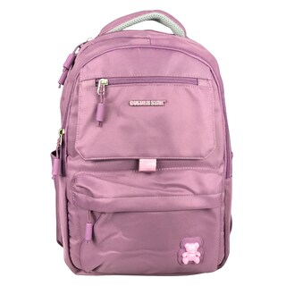 Foto 1 | Mochila Golden Star Escolar Osito Juvenil Df-9009 Morado