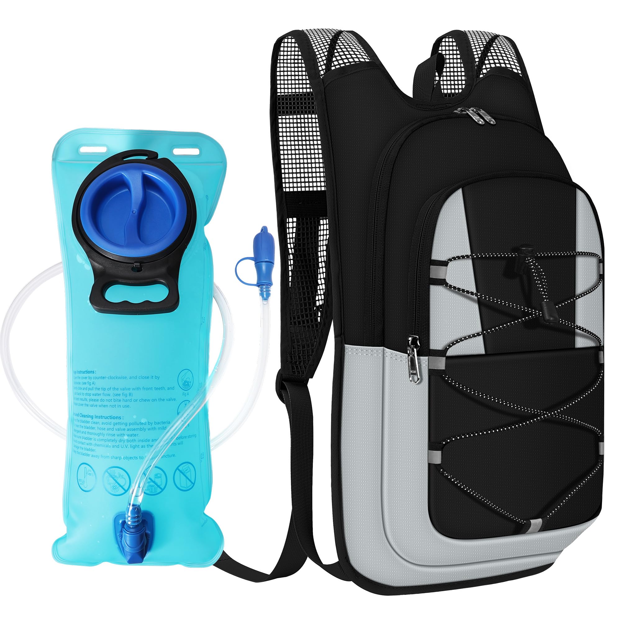 Foto 2 pulgar | Mochila De Hidratación Miycoo Lightweight Water De 10 Litros Con Bolsa De 2 Litros - Venta Internacional.