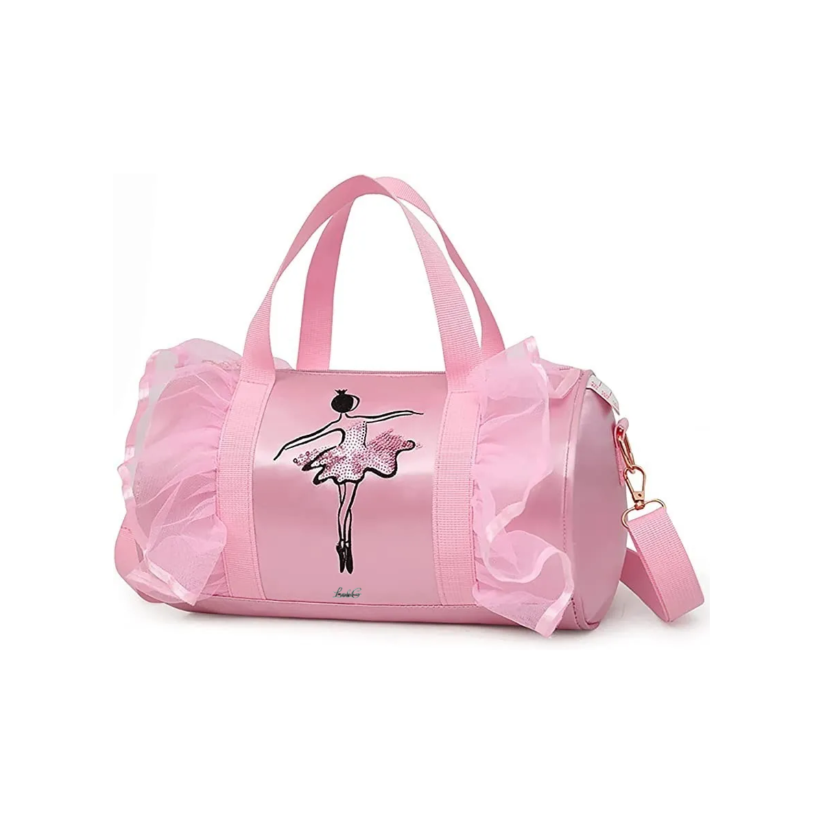 Bolso De Mano Para Baile Ballet Portatil Lab.g Rosa