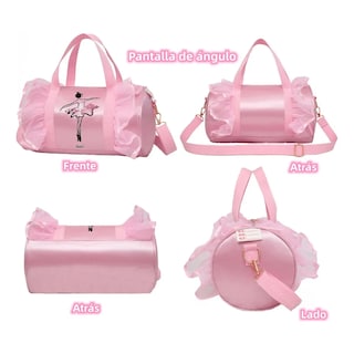 Foto 5 | Bolso De Mano Para Baile Ballet Portatil Lab.g Rosa