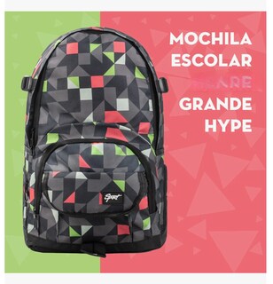 Foto 2 | Mochila Escolar Grande Hype