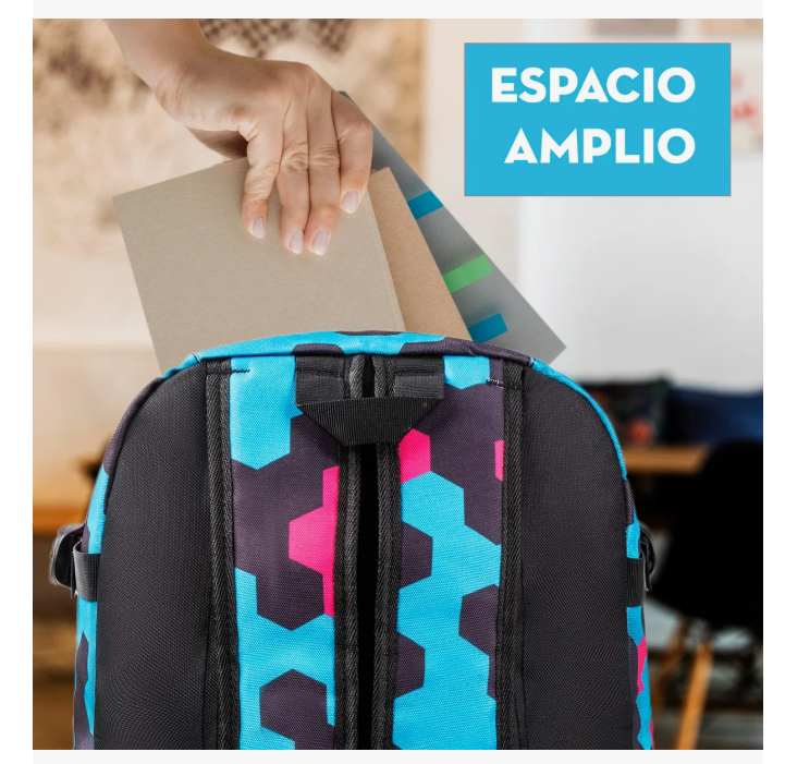 Foto 5 | Mochila Escolar Grande Yaqui