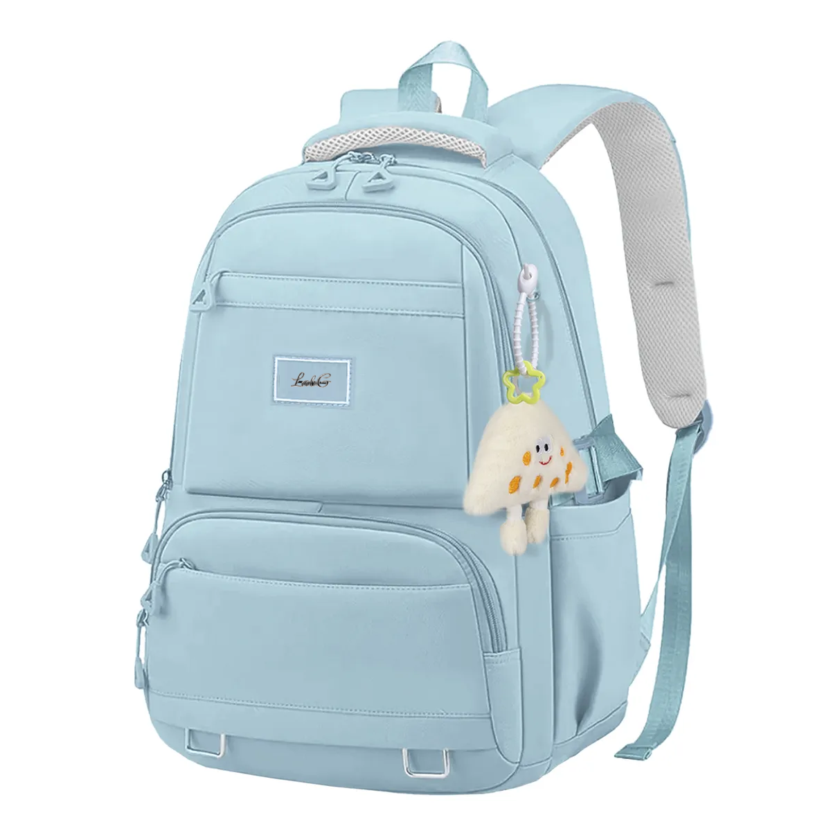 Mochila Antirrobo Portátil Impermeable Para Portátil De 15 6 Lab.g  Azul Cielo