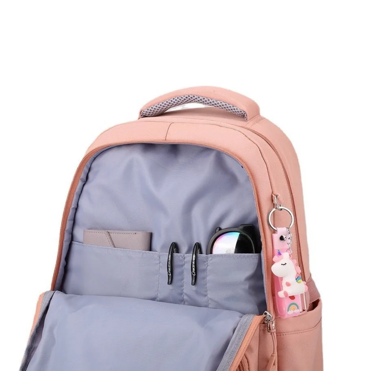 Foto 4 pulgar | Mochila Antirrobo Portátil Impermeable Para Portátil De 15 6 Lab.g  Azul Cielo