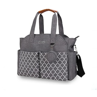Foto 1 | Mochila Pañalera Impermeable Multifuncional Lab.g Gris