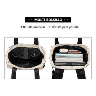 Foto 4 | Mochila Antirrobo Impermeable Lab.g Para Portátil 15.6 In Negra