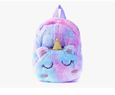 Foto 1 | Mochila de Felpa Unicornio para Niña