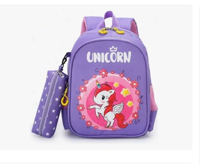 Foto 1 | Mochila Impermeable Para Estudiantes De Escuela Primaria Mochila Para Niñas