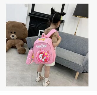 Foto 2 | Mochila Impermeable Para Estudiantes De Escuela Primaria Mochila Para Niñas