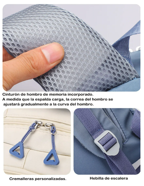 Foto 4 pulgar | Mochila Multiusos Xtellar: Viaje  Escuela  Negocios - Capacidad Versátil Y Diseño Unisex
