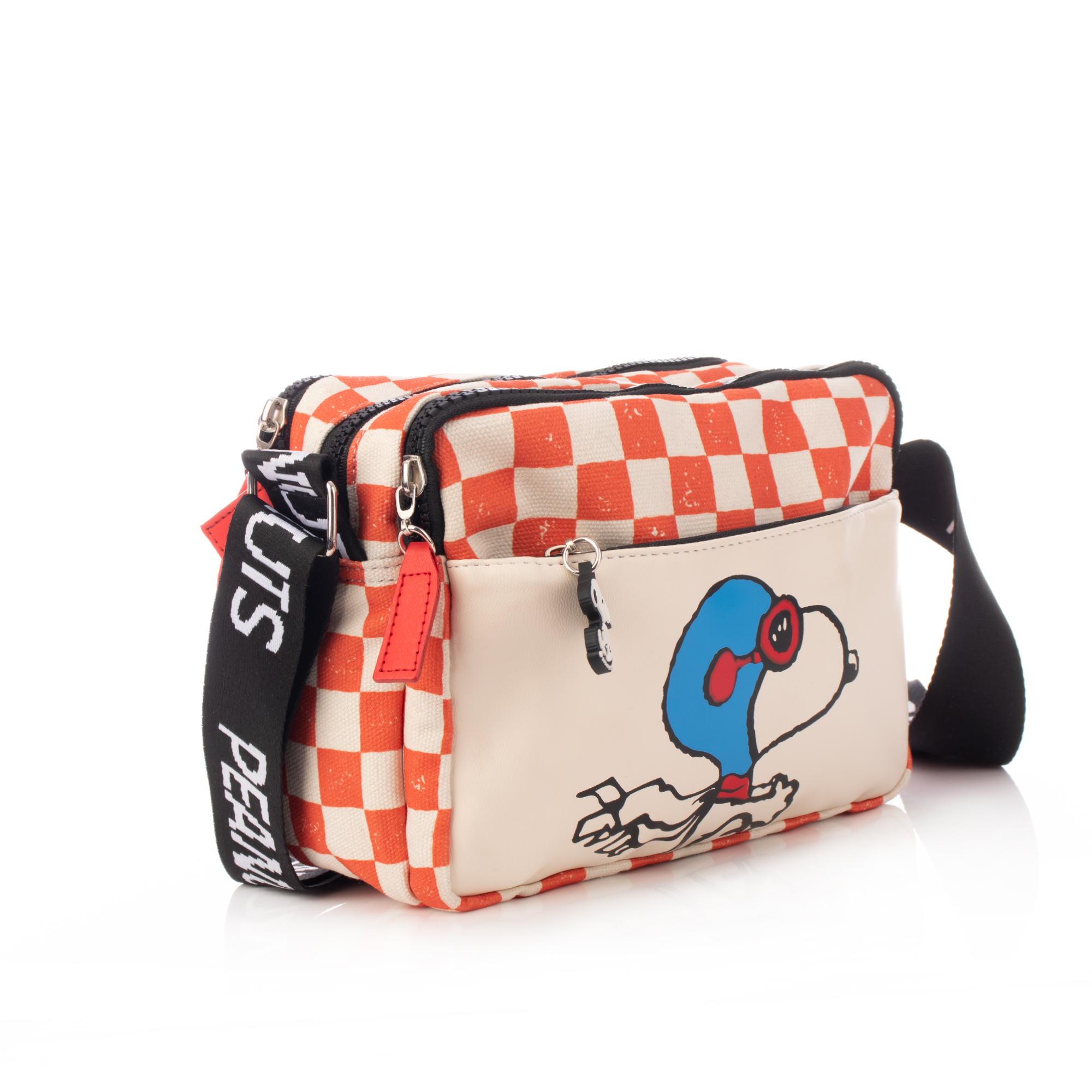 Foto 3 pulgar | Handbag Crossbody Racing Peanuts Snoopy Oficial Original