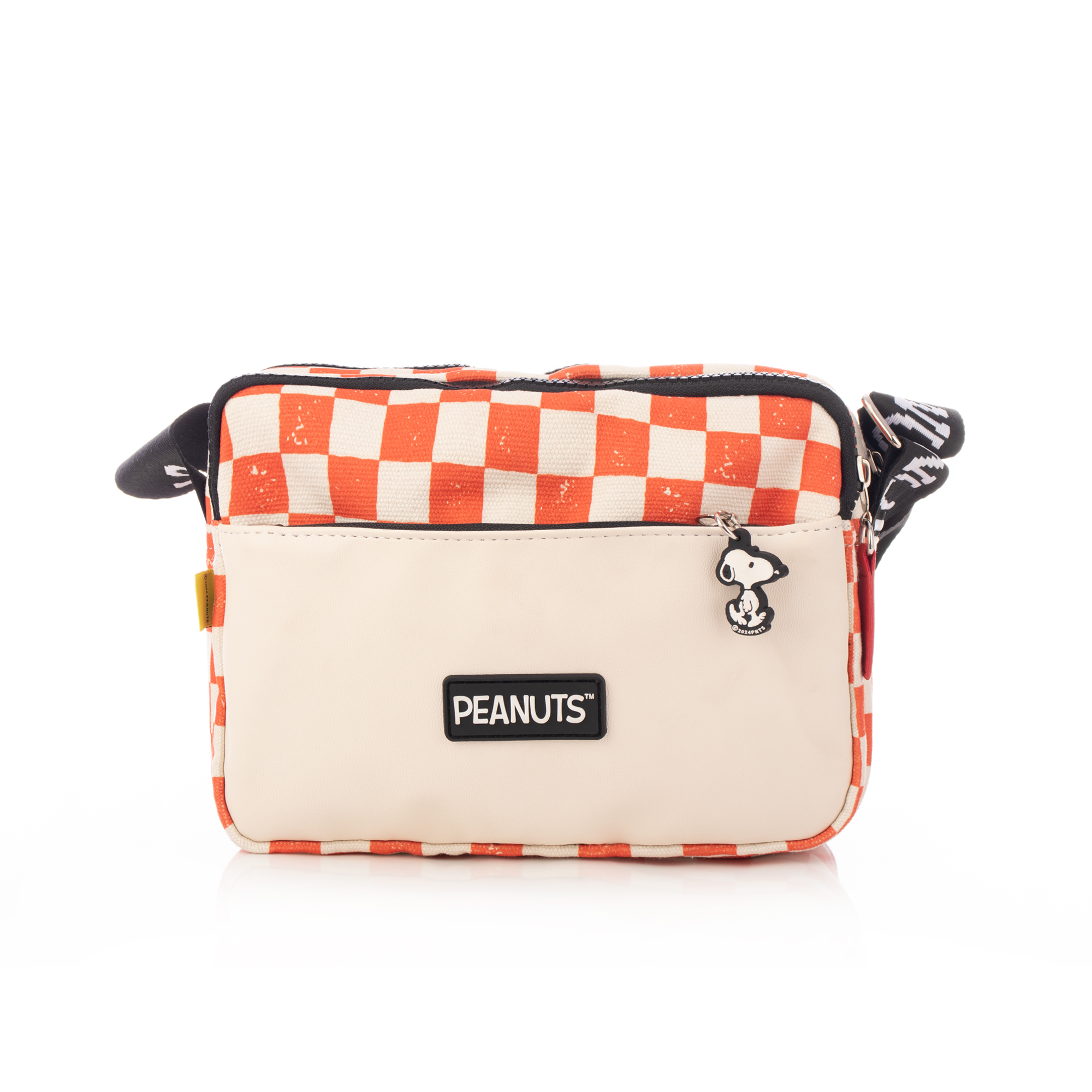 Foto 4 pulgar | Handbag Crossbody Racing Peanuts Snoopy Oficial Original