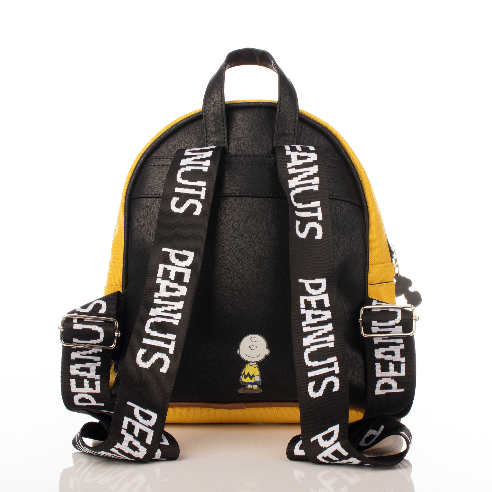 Foto 5 pulgar | Mini Backpack Mochila Charlie Brown Peanuts Snoopy Oficial Bag