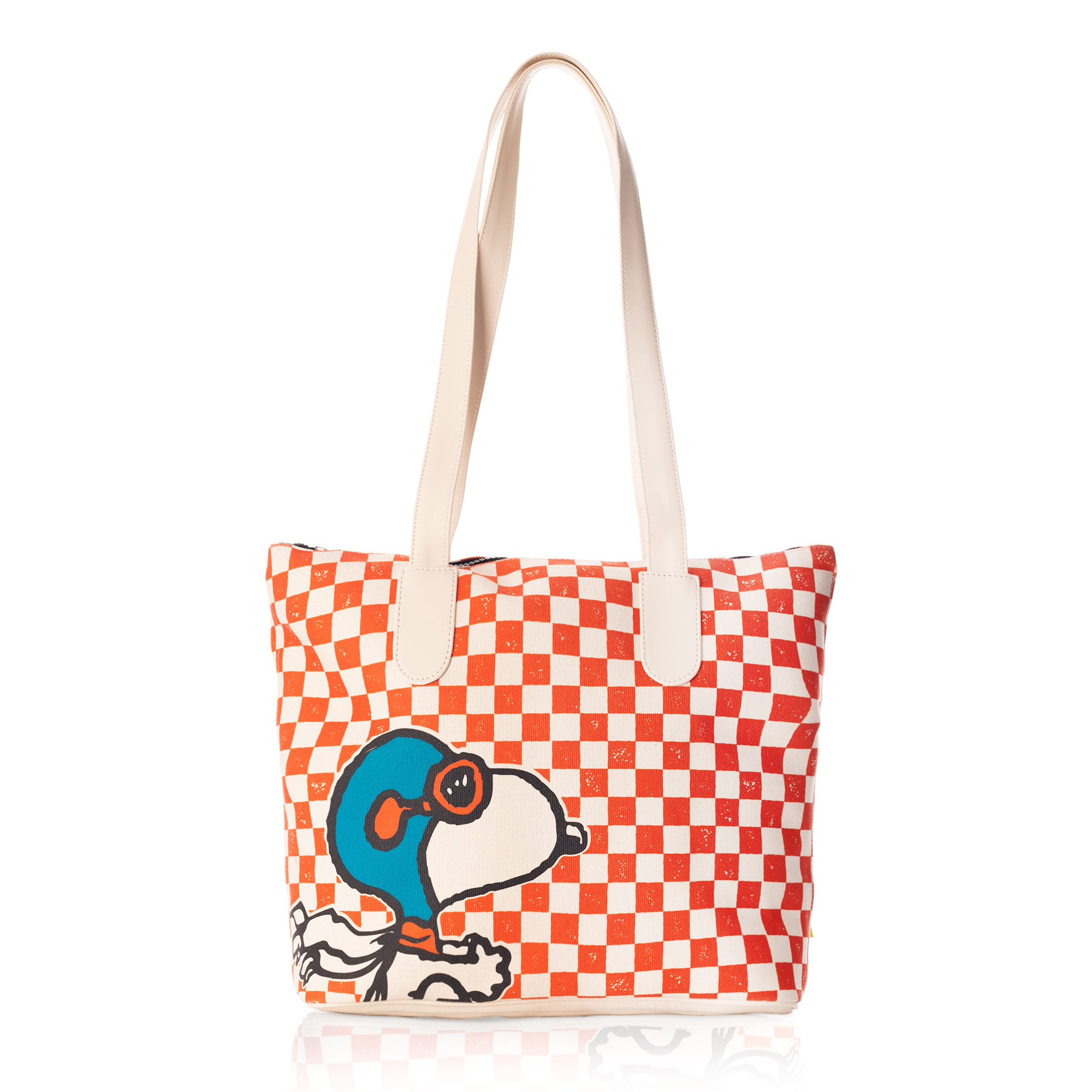 Bolsa De Mano Racing Tote Peanuts Snoopy Oficial Original