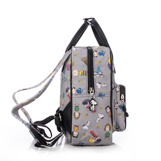 Foto 3 | Mini Backpack Bolso Snoopy Y Sus Amigos Gris Oficial