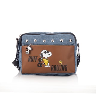 Foto 1 | Handbag Ruff Rolling Peanuts Original Snoopy Mezclilla