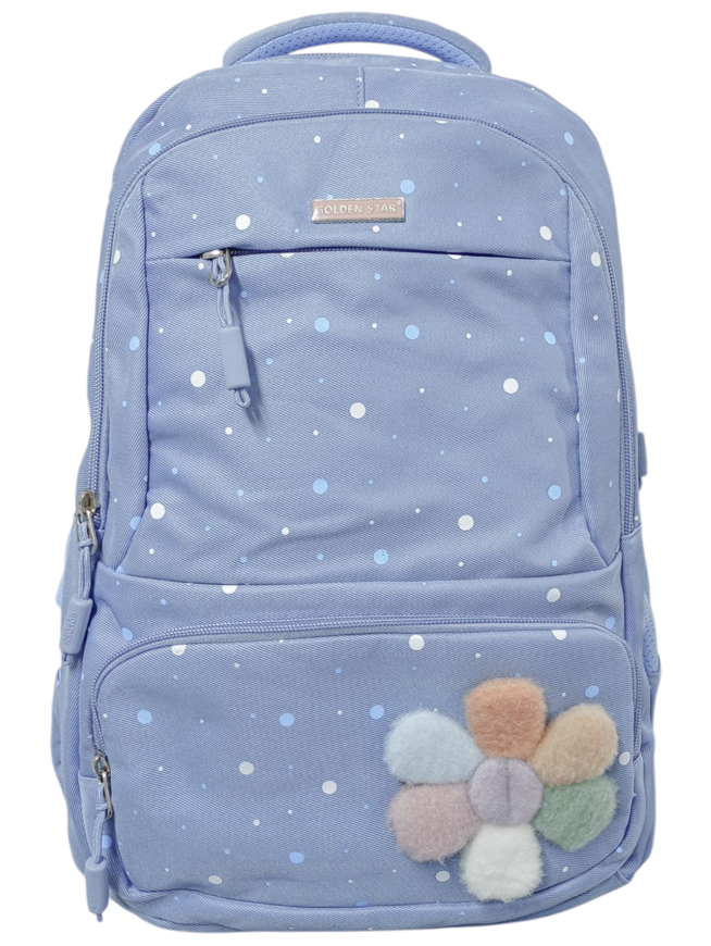 Mochila Casual 18 Pul. Golden Star  Porta Lap