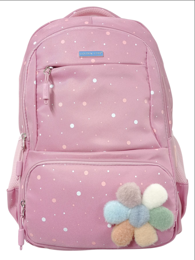 Mochila Casual 18 Pul. Golden Star  Porta Lap
