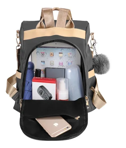 Foto 2 | Mochila Mujer Xtellar Paño De Oxford Impermeable Anti-robo Monedero