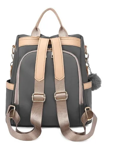 Foto 5 pulgar | Mochila Mujer Xtellar Paño De Oxford Impermeable Anti-robo Monedero