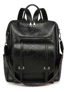 Foto 1 | Mochilas Xtellar De Cuero Para Mujer Pu Cuero Antirrobo