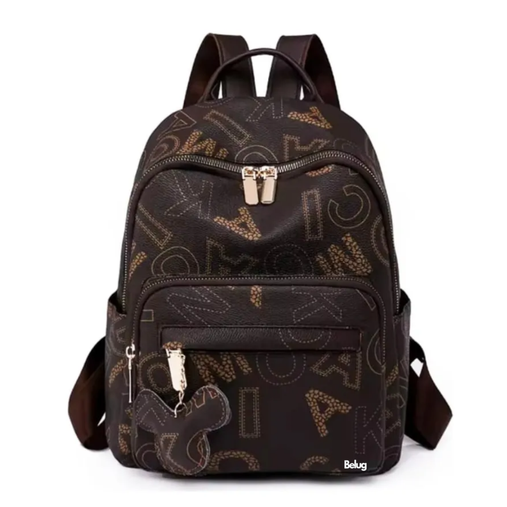 Foto 2 pulgar | Bolsa Mochila Mujer Casual Belug  Café Oscuro