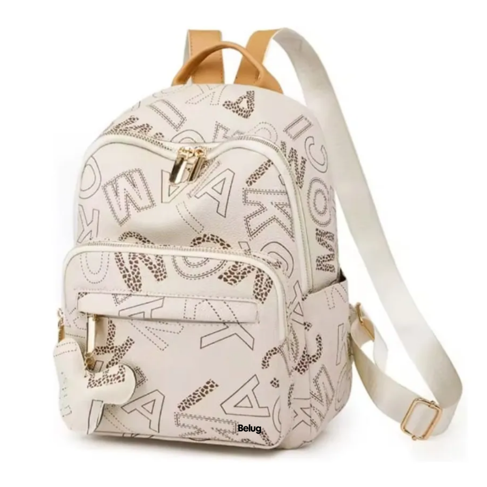 Foto 2 pulgar | Bolsa Mochila Mujer Casual Belug  Beige