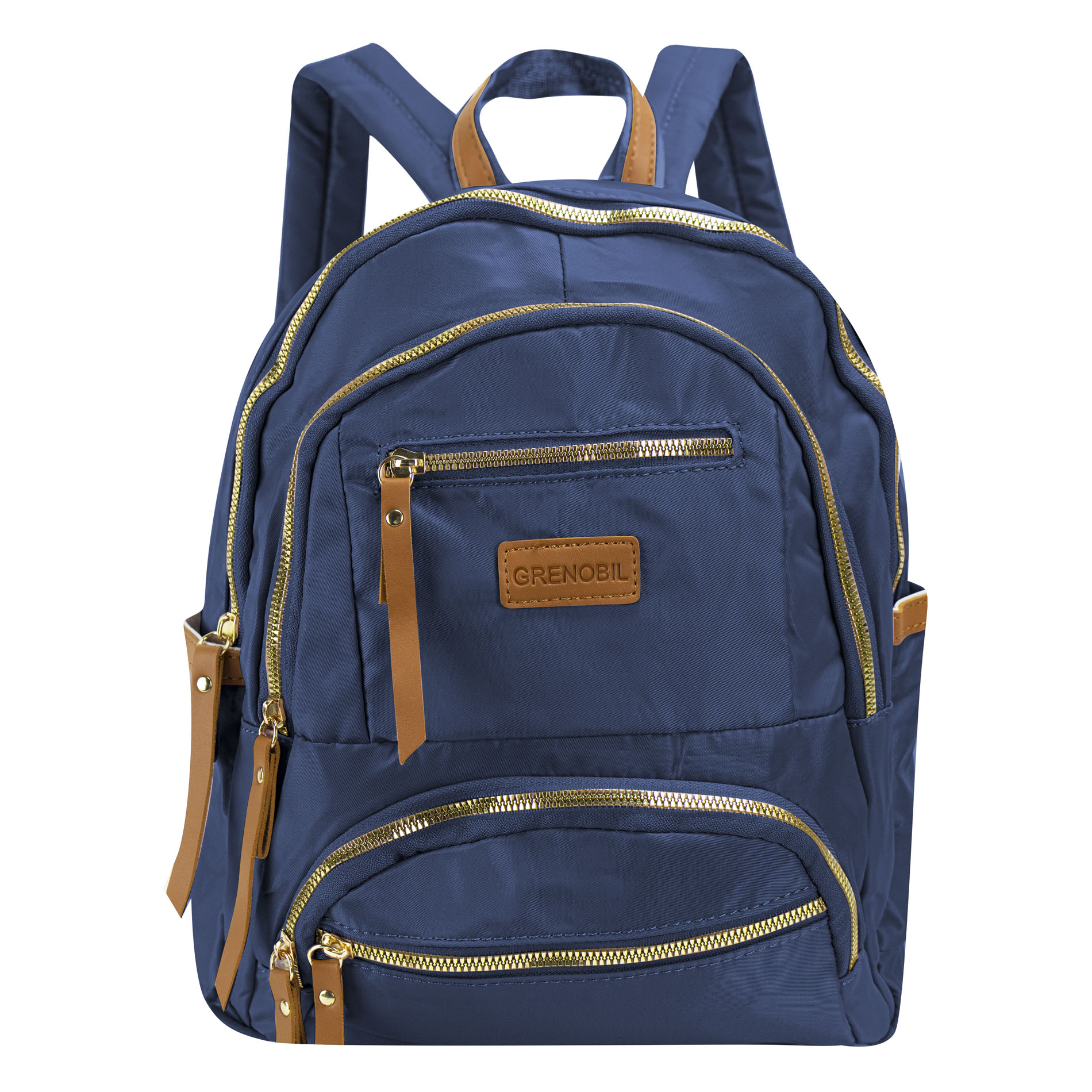 Foto 1 | Mochila Para Dama Azul Marino Bim Sintetico Saori Nueva Imagen