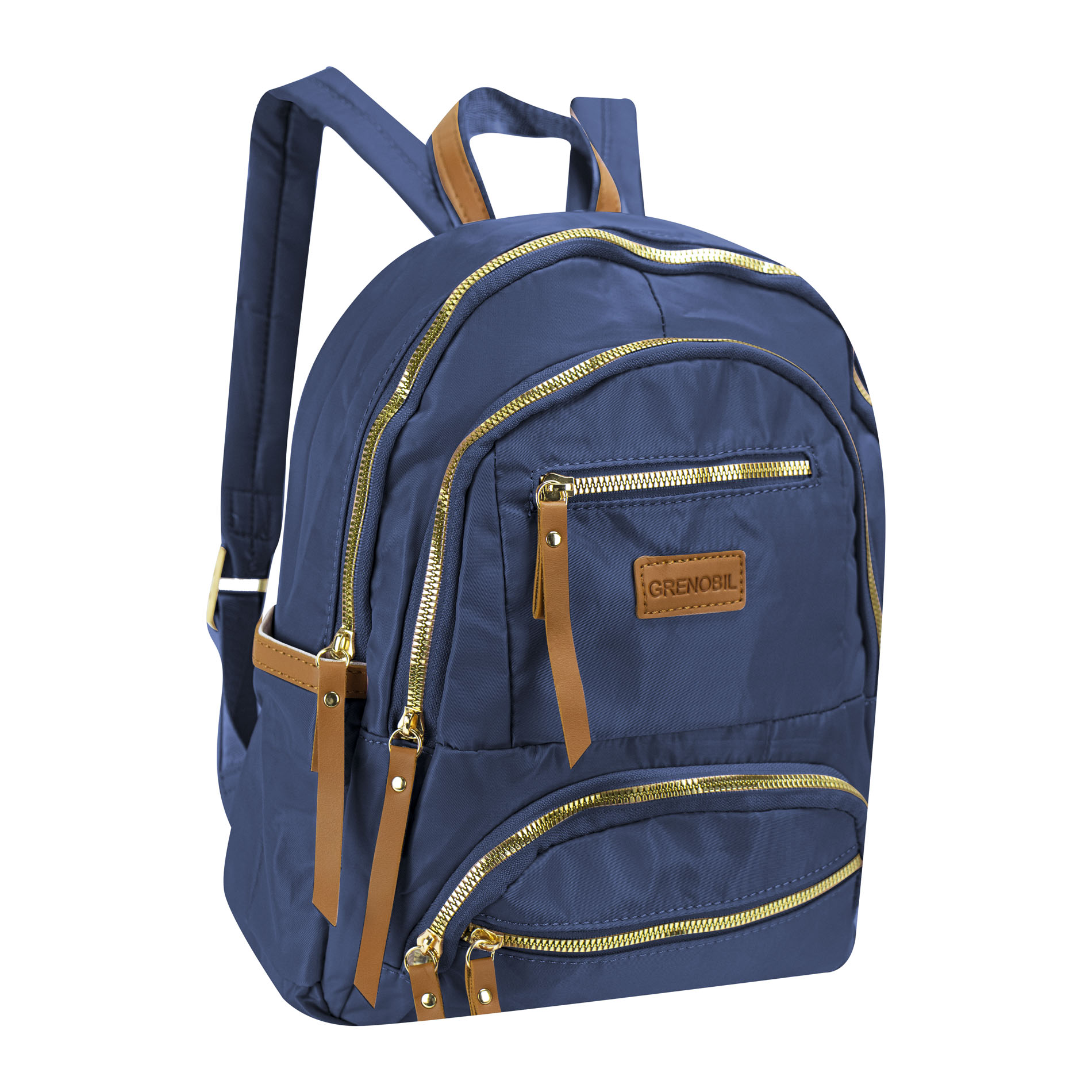 Foto 3 pulgar | Mochila Para Dama Azul Marino Bim Sintetico Saori Nueva Imagen