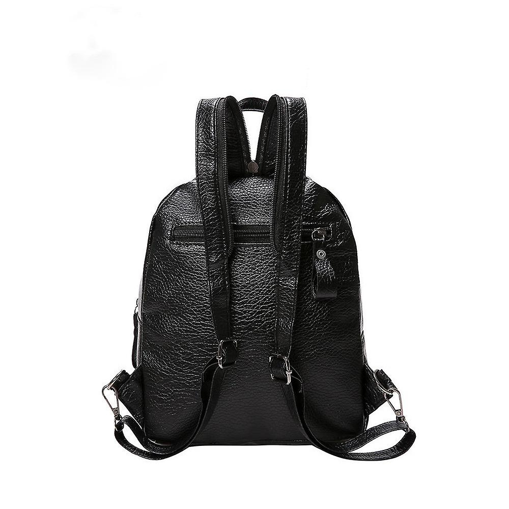 Foto 5 pulgar | Mochila Huoguo Para Mujer Y Niña  Mochila Escolar  Hombro  Piel Sintética - Venta Internacional.