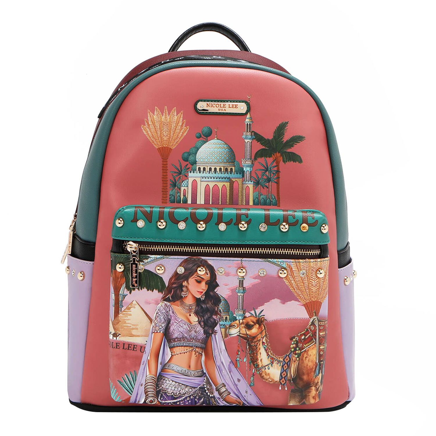 Mochila Nicole Lee Print Porta Laptop Queen Cleopatra