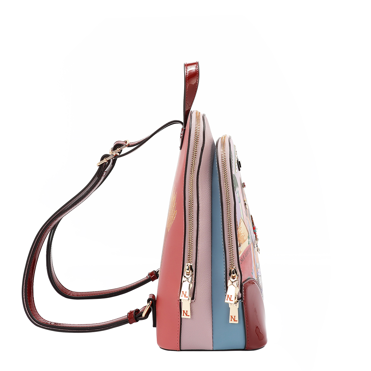 Foto 4 | Mochila Dome Nicole Lee Estampado Queen Cleopatra
