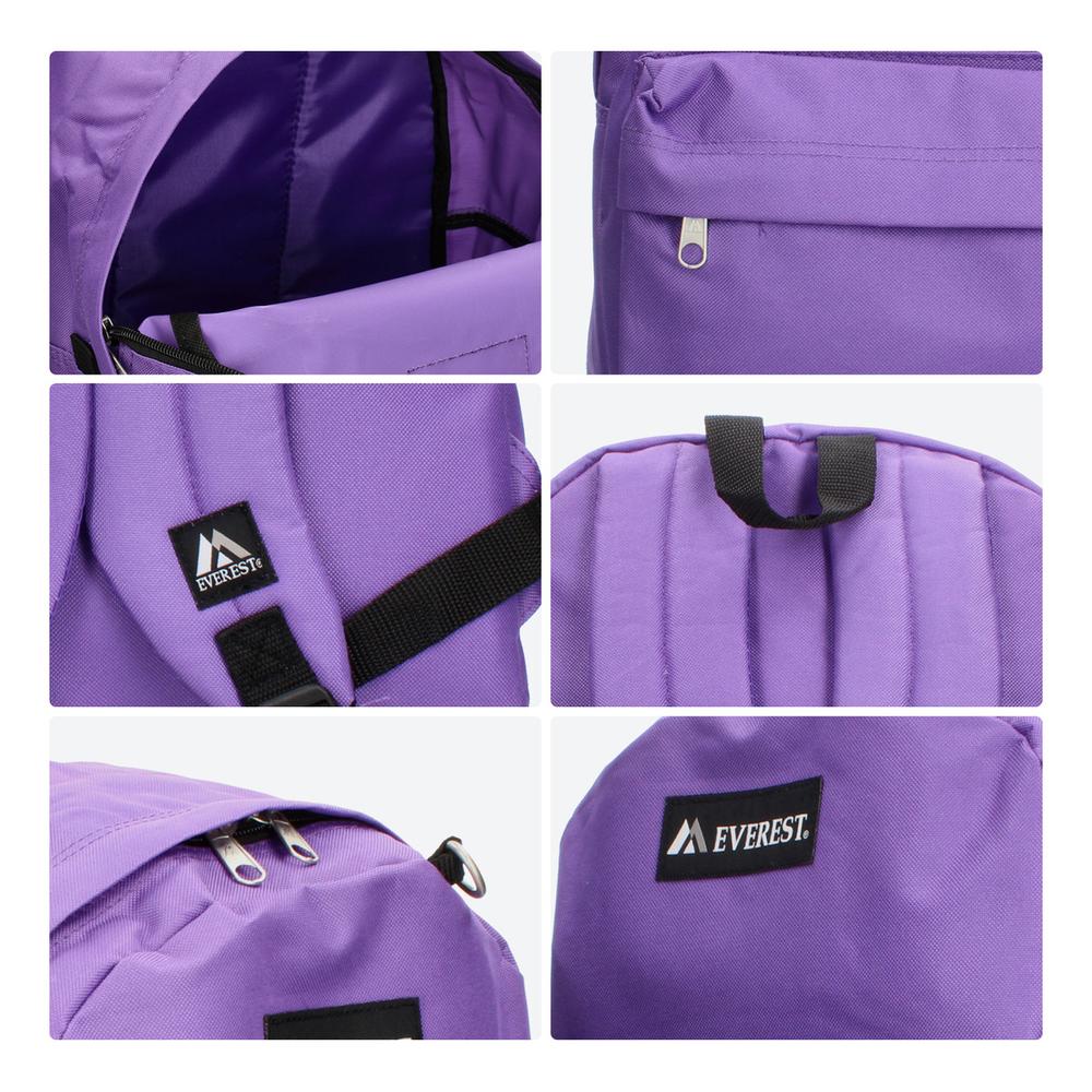 Foto 9 pulgar | Mochila Everest Violeta Juvenil [est19] Violeta