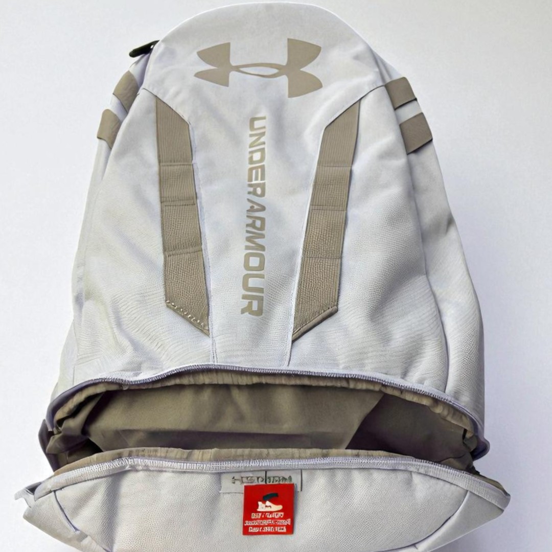 Foto 5 pulgar | Mochila Under Armour Escolar Casual Hustle 5.0 Lila Espacioso Compartimento Laptop