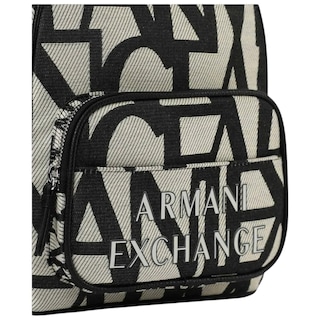 Foto 6 | Mochila Armani Exchange Bolso Monograma Moda Mujer Pequeña Y Práctica Original