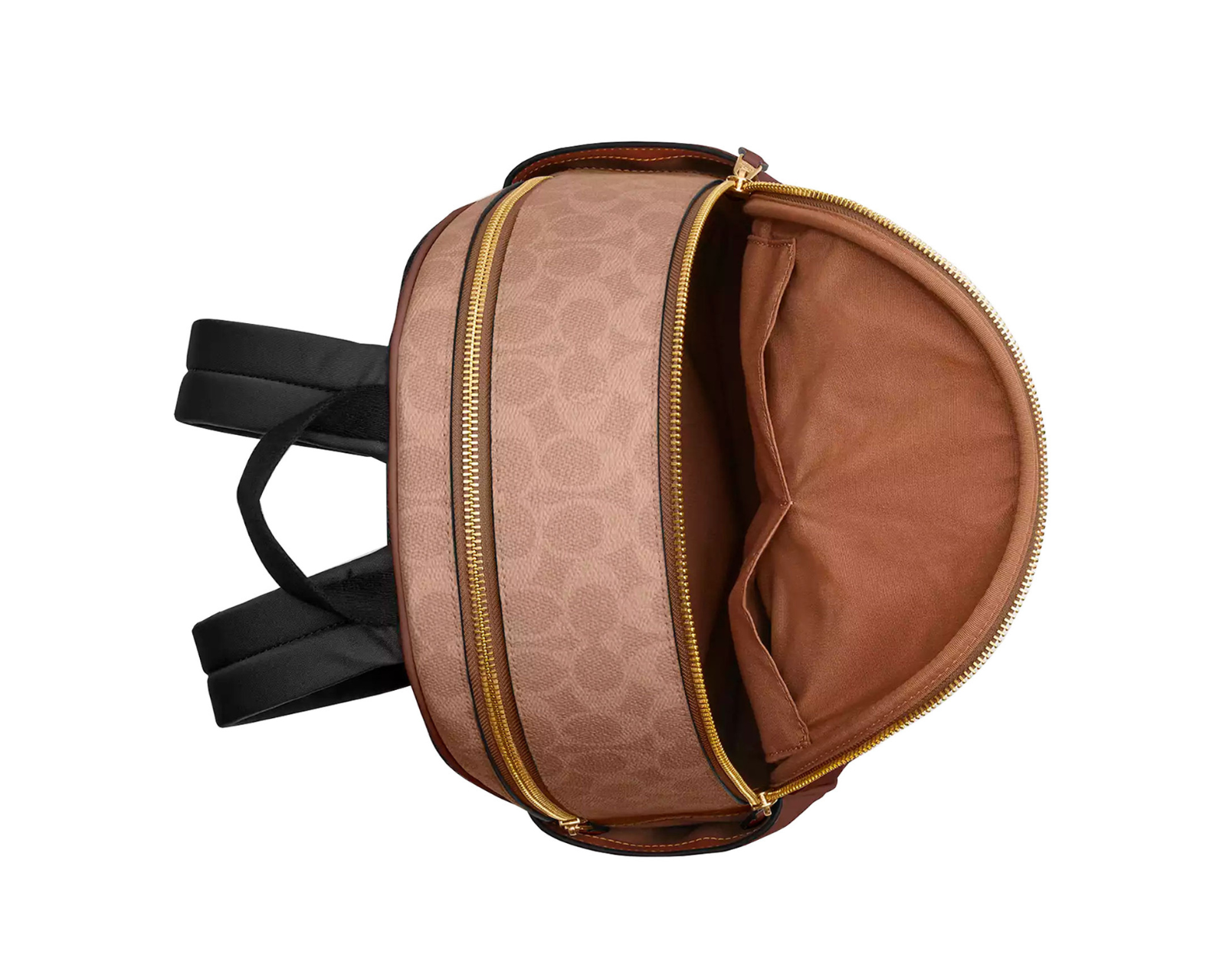 Foto 4 pulgar | Mochila Court Backpack Signature Canvas Cz176 Color Café