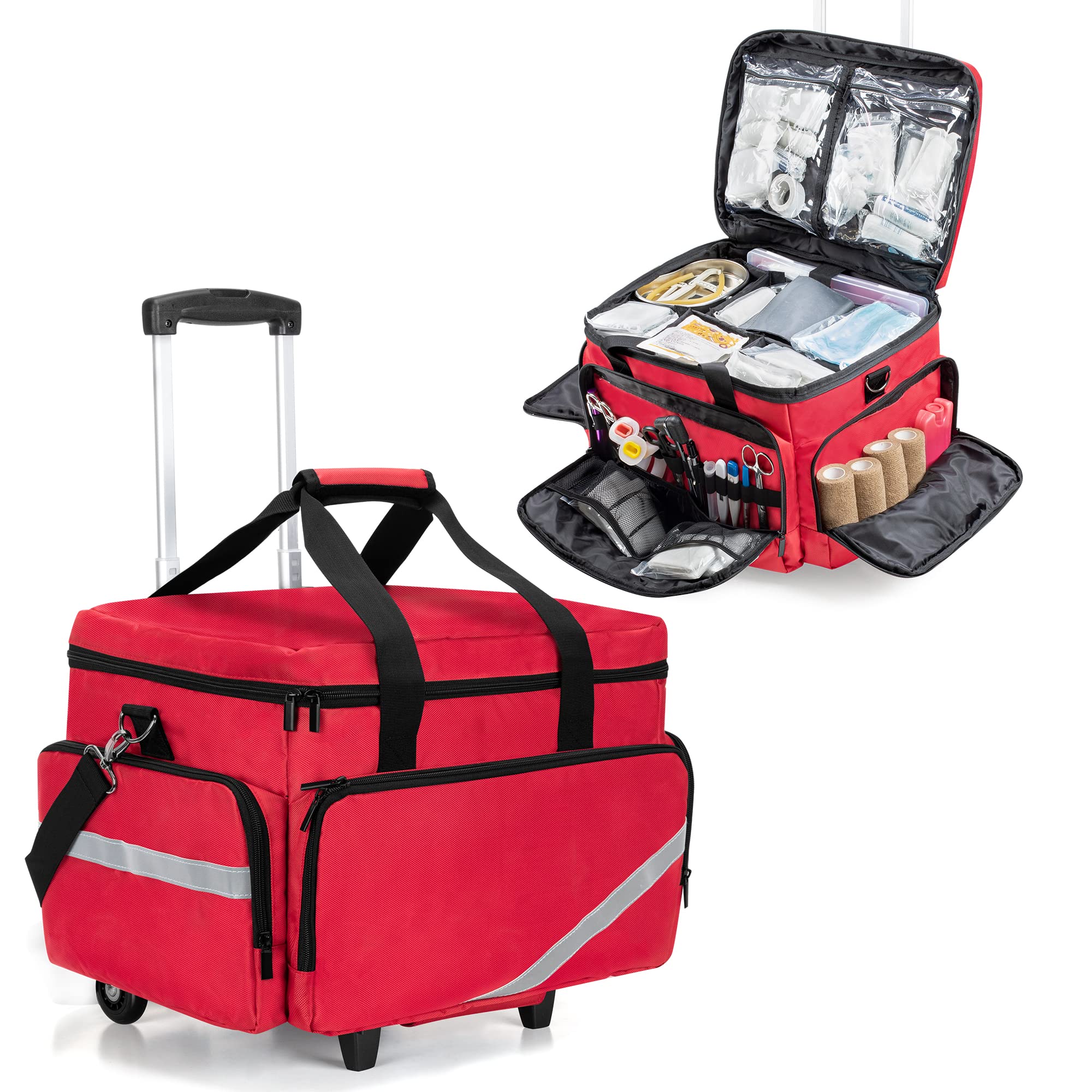Bolsa Médica Enrollable Trunab Con Carrito Desmontable - Venta Internacional. $3,202