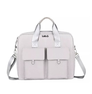 Foto 1 | Impermeable Maletin Lab.g Bolsa Para Laptop De 15.6inch Dama Mujer Gris