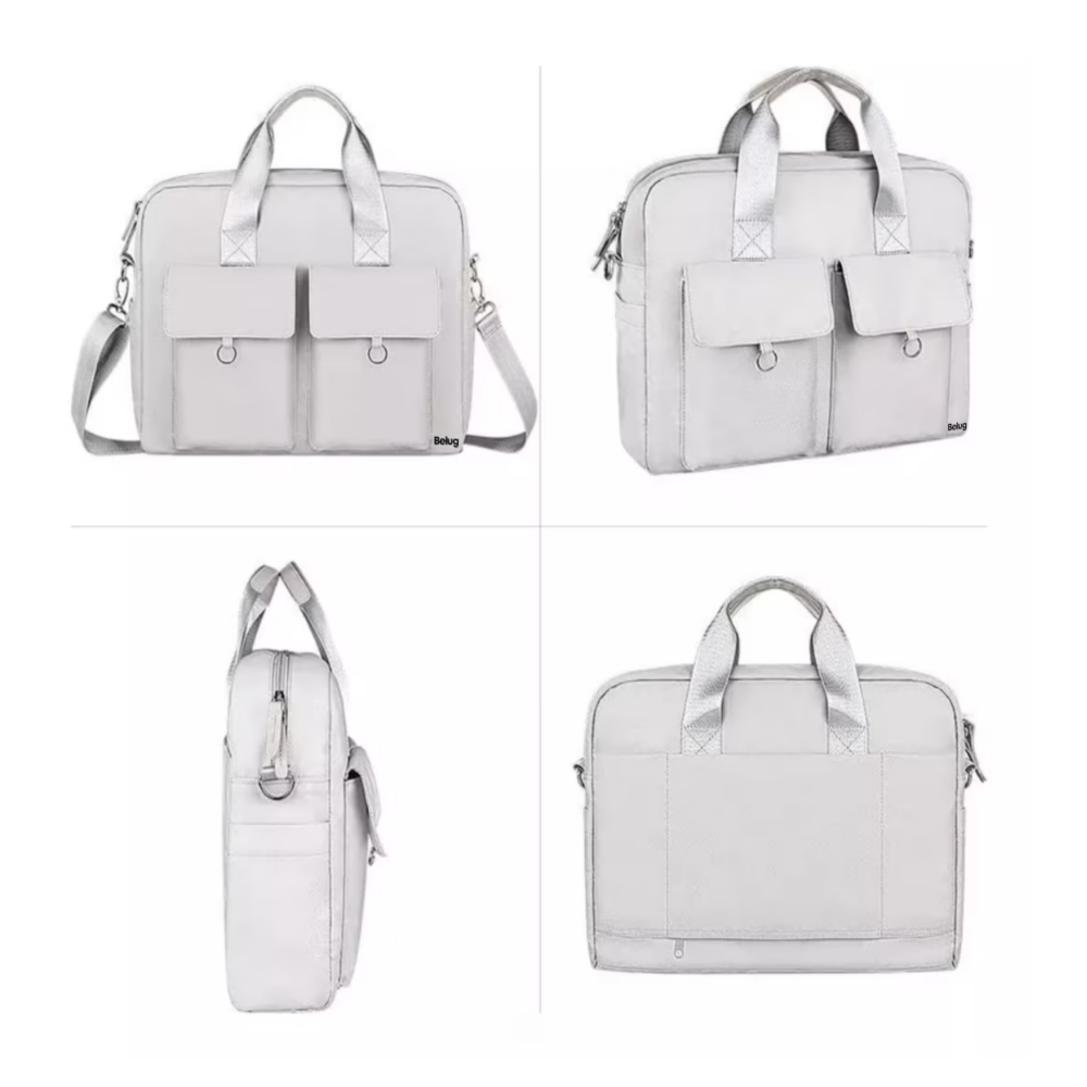 Foto 4 pulgar | Impermeable Maletín Bolsa Para Laptop De 15.6inch Dama Mujer Belug,  Gris