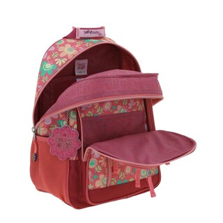 Foto 7 | Mochila Grande Para Niña Chenson Happy Girl Rosa Floris Porta Tablet De Hasta 10''. Rosa