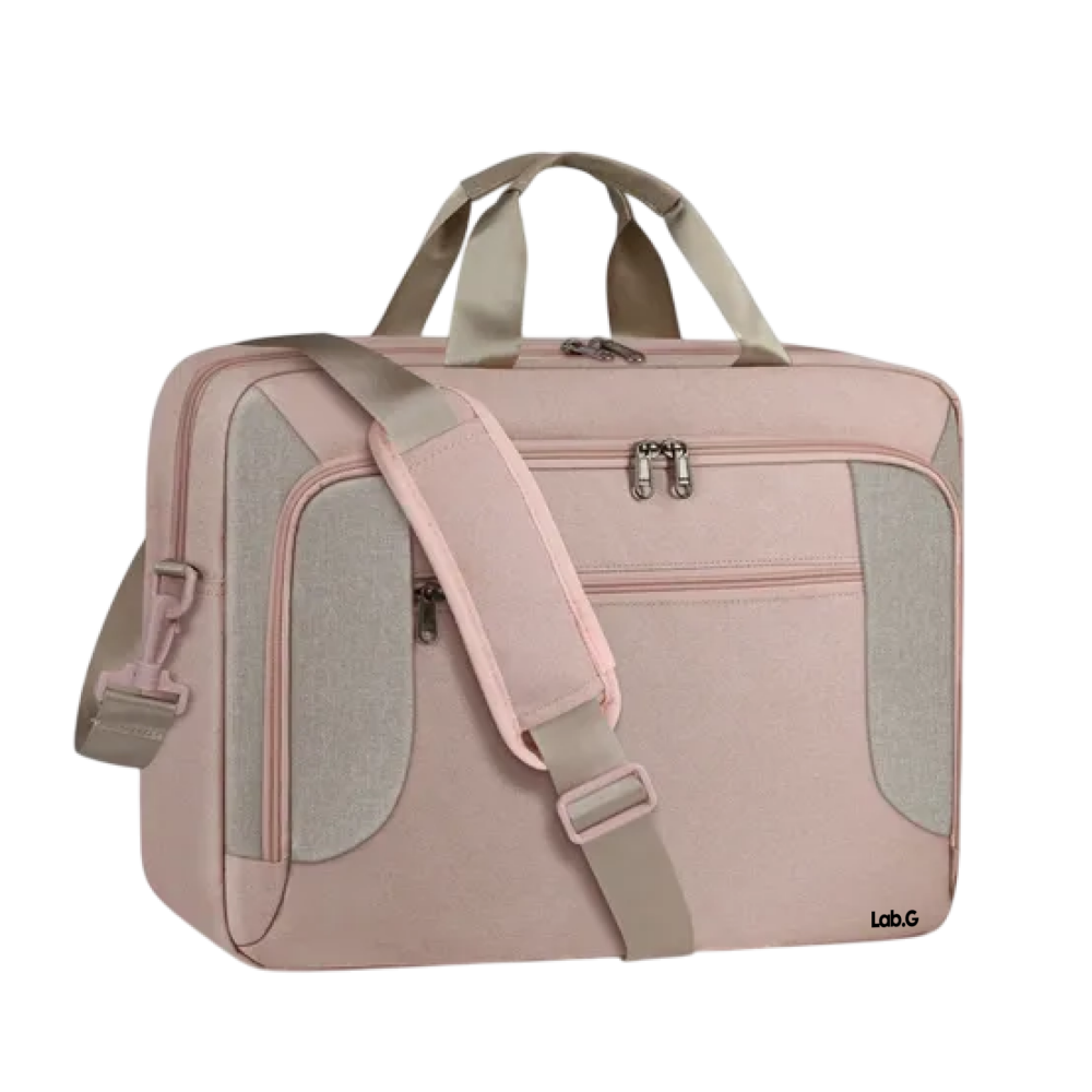 Foto 1 | Impermeable Bolsa Lab.g Maletín Para Laptop De 15.6 Pulgadas Rosa