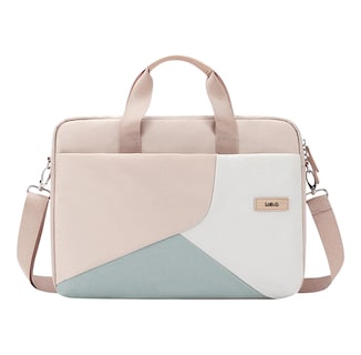 Foto 1 | Bolsa Lab.g De Viaje Para Portátil Para Mujer Rosa Azul Blanco